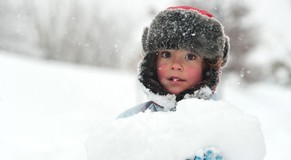 Rady pro nejmenší, jak postavit sněhuláka, bez pomoci rodičů