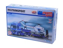 Stavebnice Monti 58 Actros L-MB Helitransport